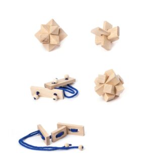 Træ puzzles og hjernevridere