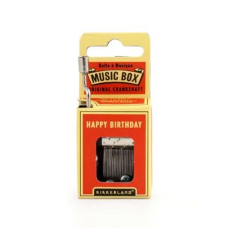Happy Birthday music box Kikkerland