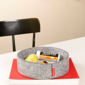 "Catch-All Trays" (opbevaringsbakker) i polyester filt